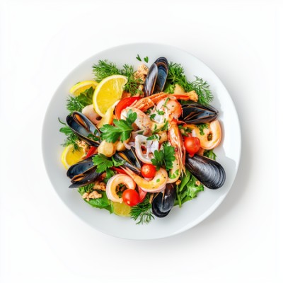 Фирменное блюдо Морской гриль прованс - купить в Старо-Альмясово